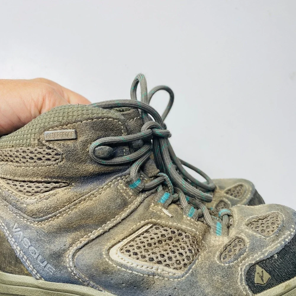 Vasque Hiking Shoes Kids 13 Mid Breeze III Ultra Dry Style 7208 Lace Up
